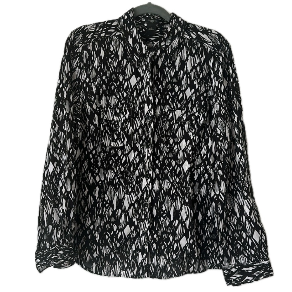 Ann Taylor Cotton Button Down